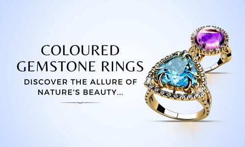 Coloured Gemstone Rings Collection